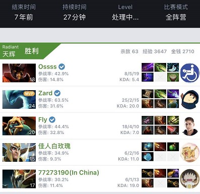 职业选手的